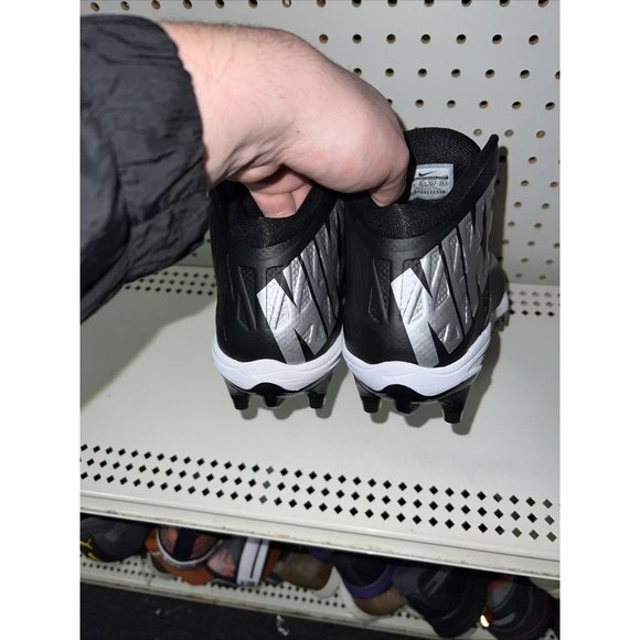 Nike Zoom Code Elite 3/4 TD Mens Football Cleats Size 11.5 Black Gray 603368-002 main image 5